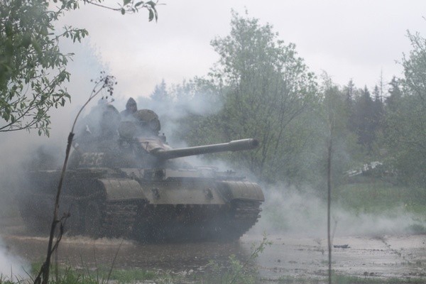 Катание на танке Т-55
